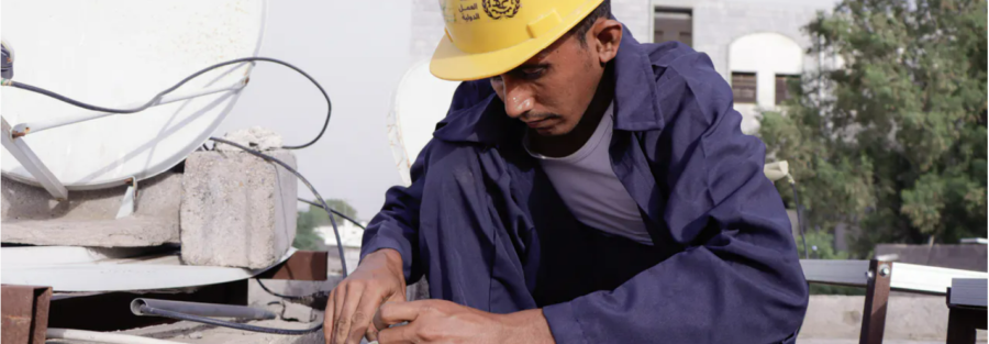 Muhammad Taher Muhammad al-Tahri Solar panel installation and maintenance specialist